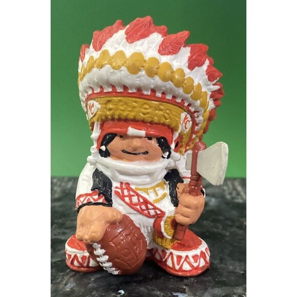 Other - Vintage 1983 NFL Huddles KANSAS CITY CHIEFS Mascot 2" PVC Figure Rare